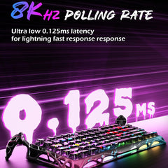 A Photo Of GravaStar Mercury V75 Pro - 75% HE Magnetic Switch Gaming Keyboard