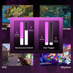 A Photo Of GravaStar Mercury V75 Pro - 75% HE Magnetic Switch Gaming Keyboard