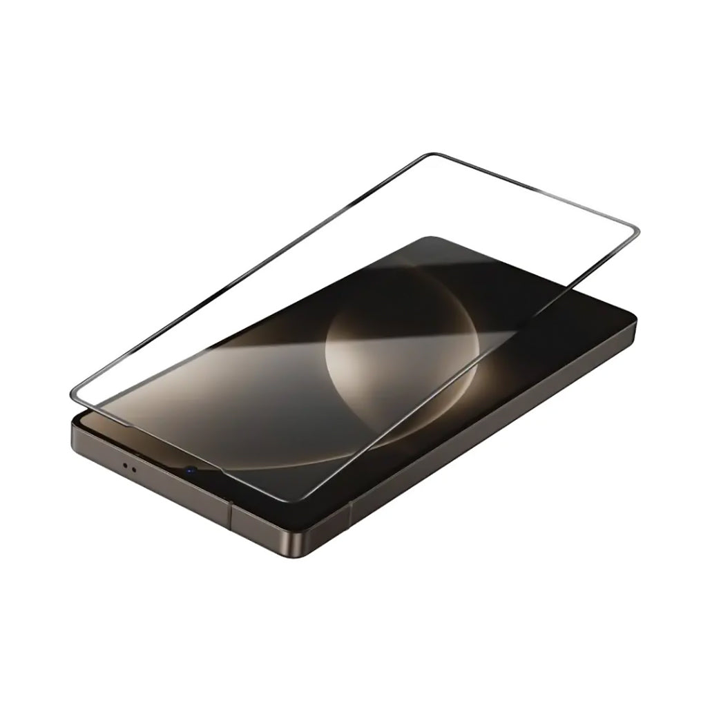 A Photo Of Green Lion 9H Clear Shield Glass Screen Protector for Samsung S25 Ultra – Ultra-Resistant, Anti-Fingerprint, HD Clarity