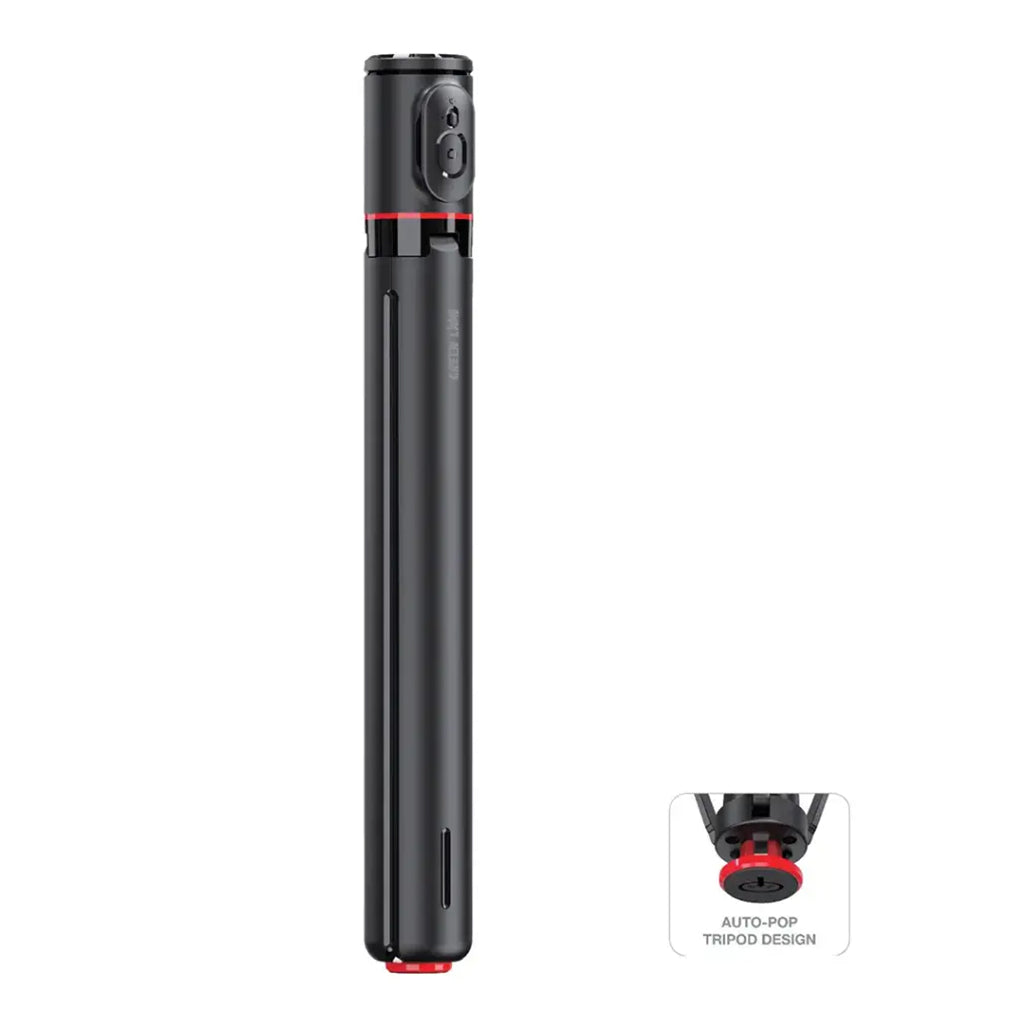 A Photo Of Green Lion Auto Pop Tripod with Magnetic Bluetooth Remote