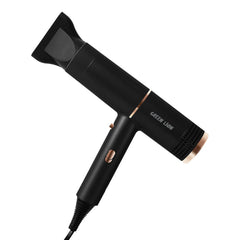 A Photo Of Green Lion Bristol Hair Dryer with Cool Shot & Concentrator – Black, 1400W, Travel-Friendly