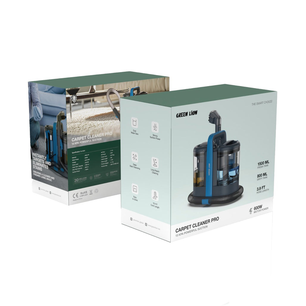 A Photo Of Green Lion Carpet Cleaner Pro – Powerful Deep Cleaning for Carpets & Upholstery