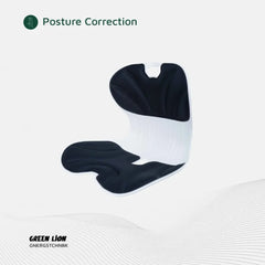 A Photo Of Green Lion Ergo Seat Cushion – Ergonomic Lumbar Support & Pressure Relief