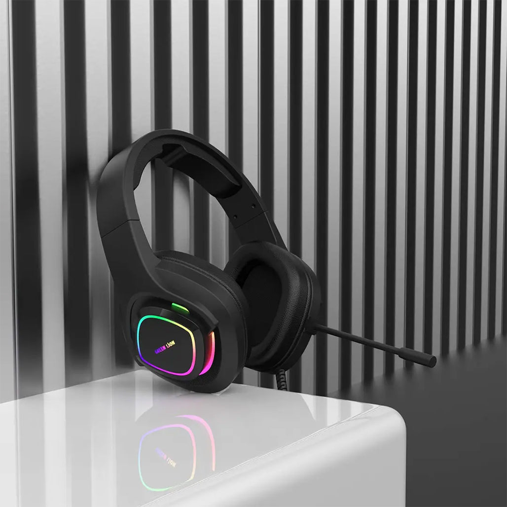 A Photo Of Green Lion GP32X Gaming Headphones