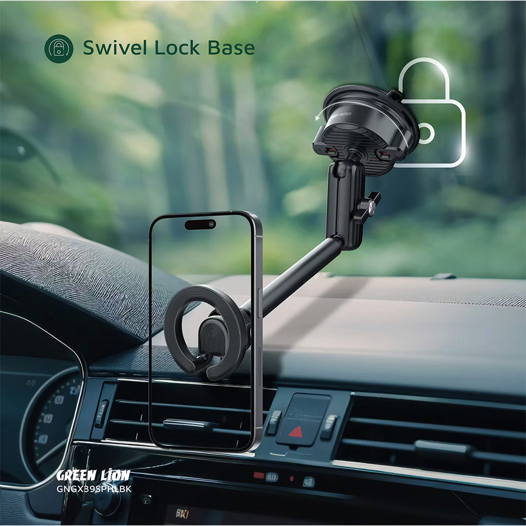 A Photo Of Green Lion GX-39 Magnetic Car Phone Holder