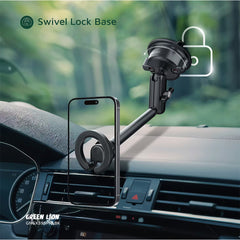 A Photo Of Green Lion GX-39 Magnetic Car Phone Holder