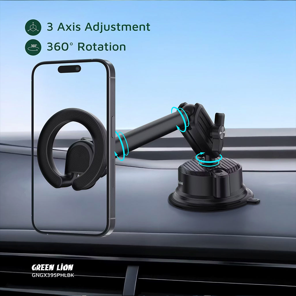 A Photo Of Green Lion GX-39 Magnetic Car Phone Holder