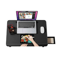 Green Lion GNBEDTBLBK Multi Functional Bed Table