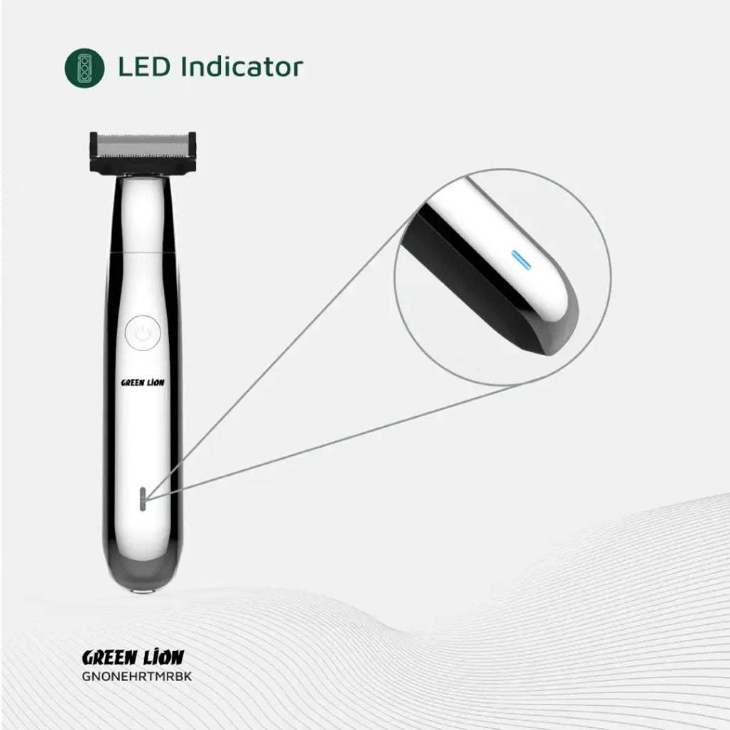 A Photo Of Green Lion One Blade Pro Hair Trimmer - Black