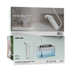 A Photo Of Green Lion Portable Travel Bidet Pro with Tank - White