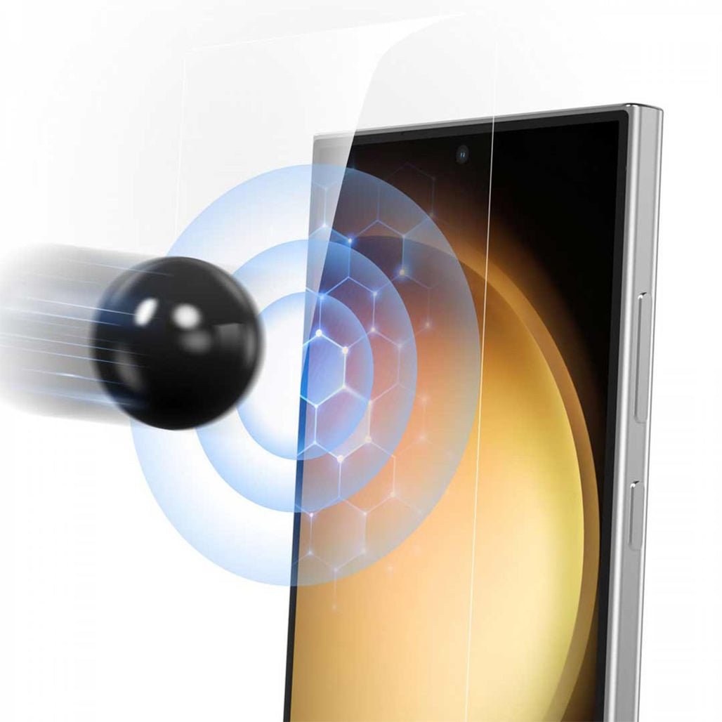 A Photo Of Green Lion S24 Series 3D UV Glass High Definition Tempered Glass - Clear | GN3DUVGLS24UCL