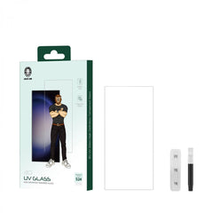 A Photo Of Green Lion S24 Series 3D UV Glass High Definition Tempered Glass - Clear | GN3DUVGLS24UCL