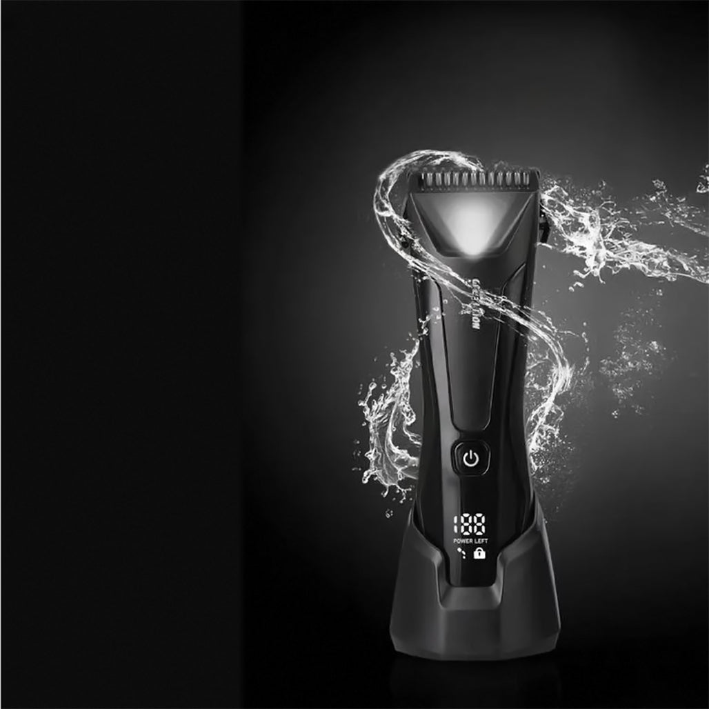 A Photo Of Green Lion Sensitive Pro Body Trimmer - Black | GNSNRB21TMBK