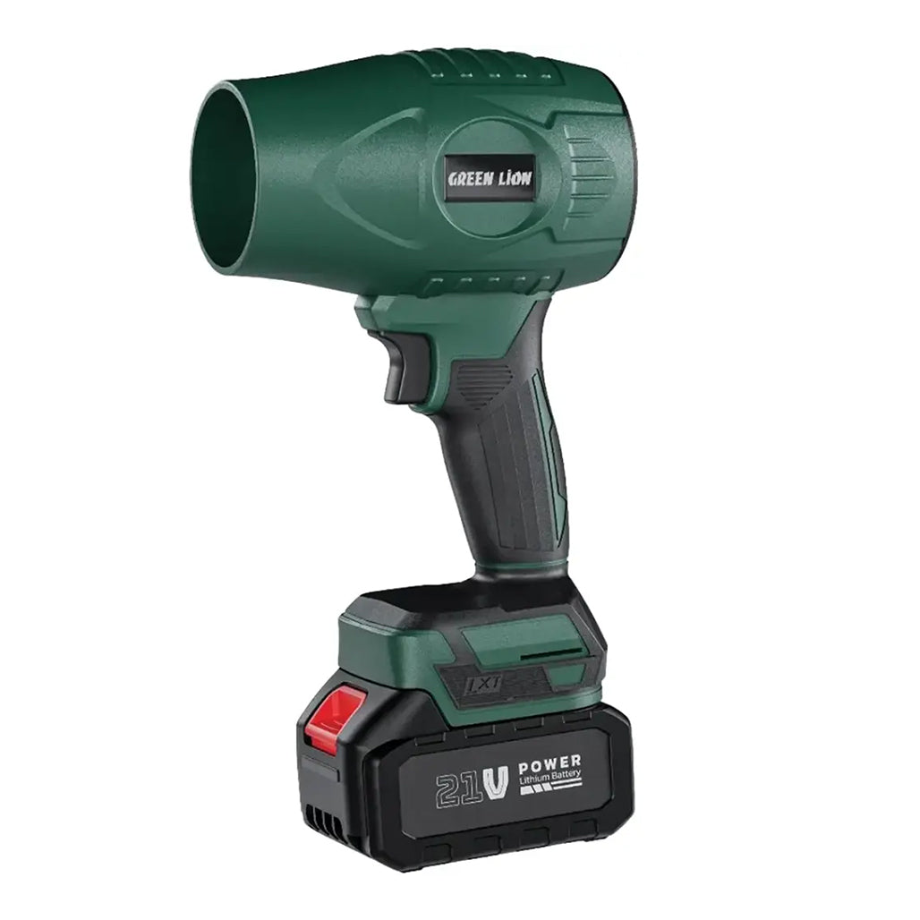 A Photo Of Green Lion Storm Jet Cordless Blower - Green