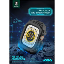 Green Lion GNSTYULC49BK Styled Ultra Case - Black | 42mm/44mm/45mm/49mm