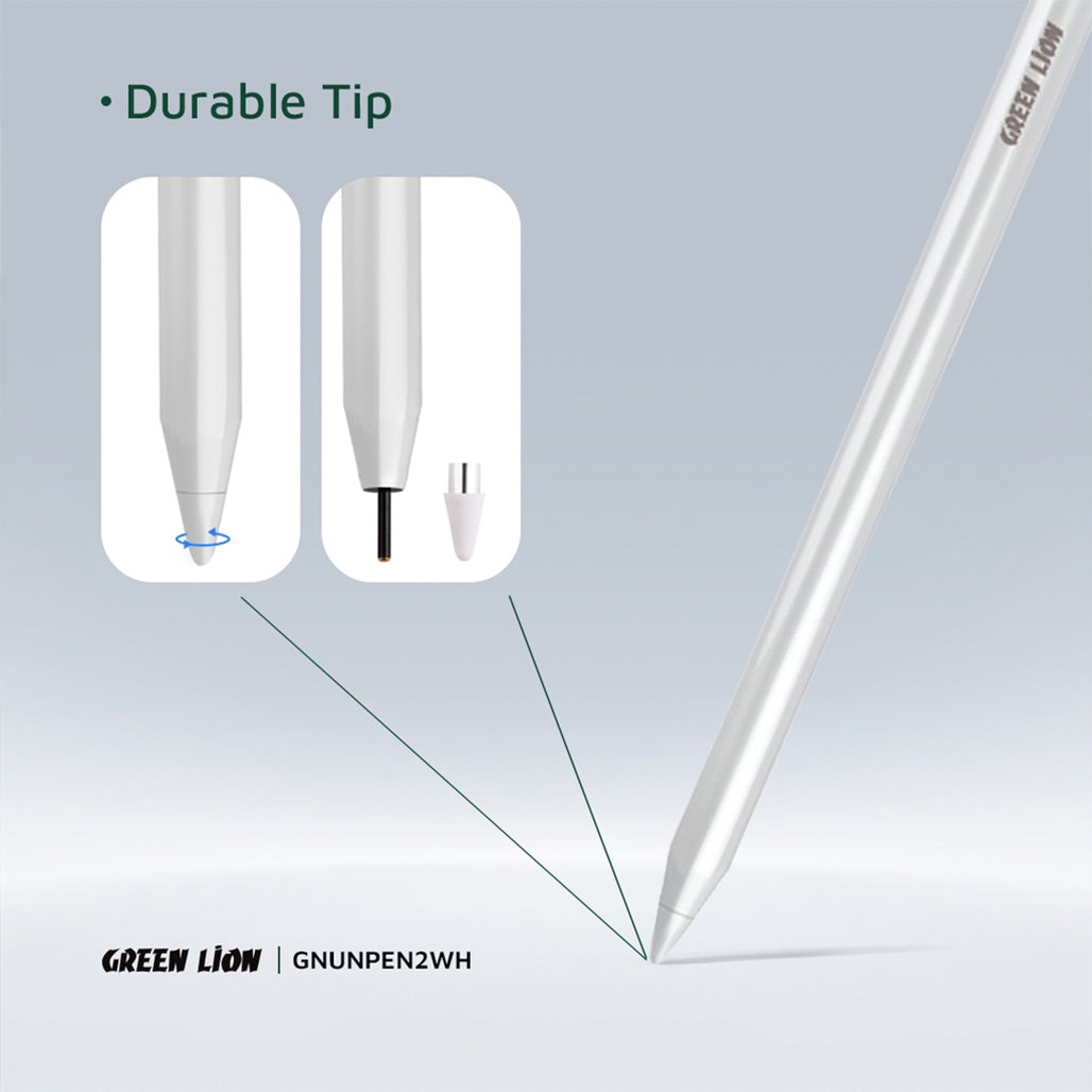 A Photo Of Green Lion Universal Pencil 2 - White