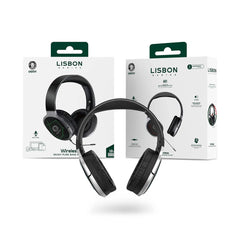A Photo Of Green Lion GNHDPHT10 Lisbon Series Wireless On-Ear Headphones with Mic
