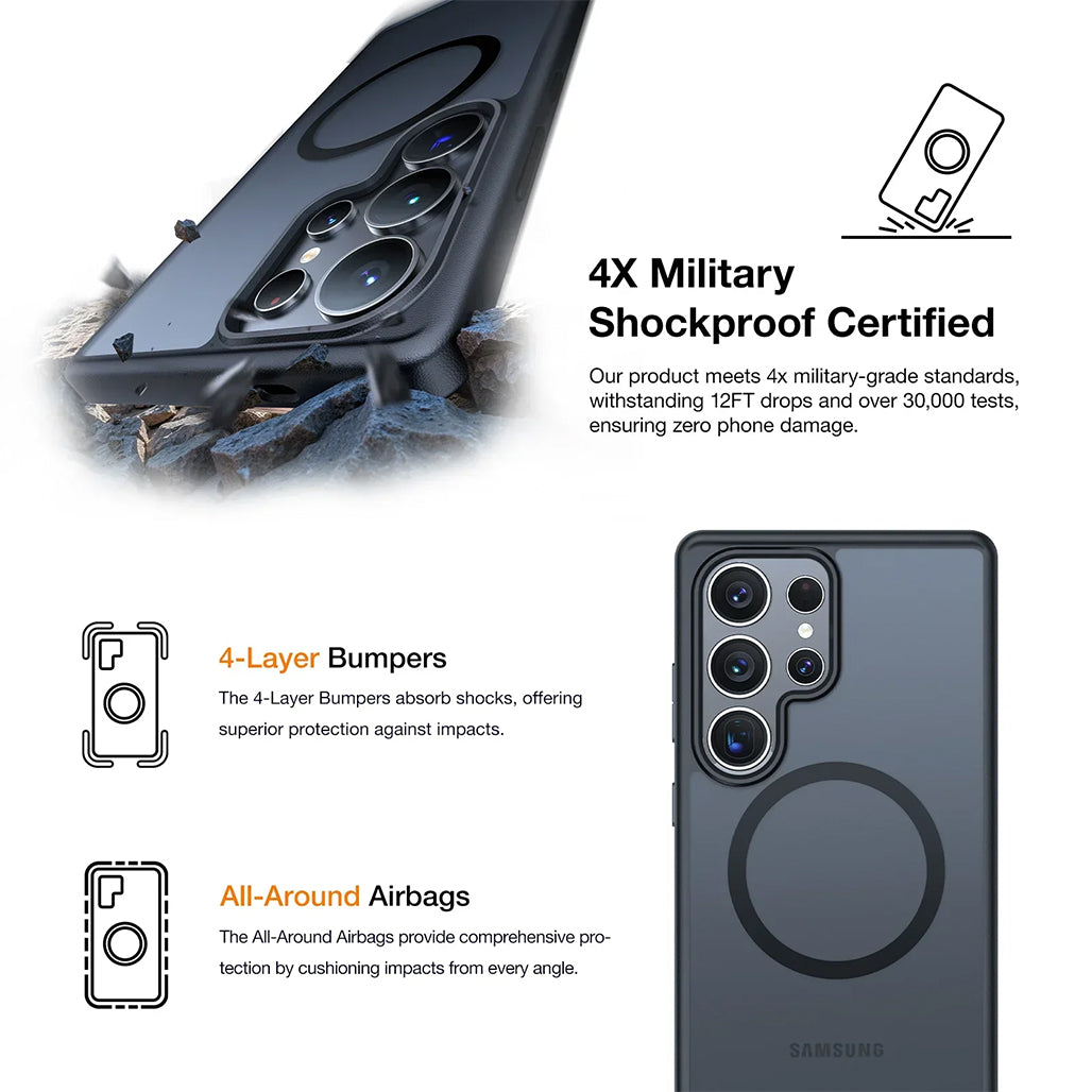 A Photo Of Torras Guardian-Mag for Samsung S25 Ultra