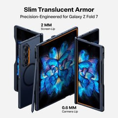 A Photo Of TORRAS Guardian Mag Case for Samsung Galaxy Z Fold 7 – Includes 2 Screen Protectors