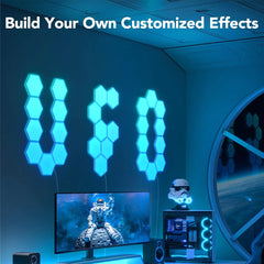 A Photo Of Govee Glide Hexagon Light Panels H6061