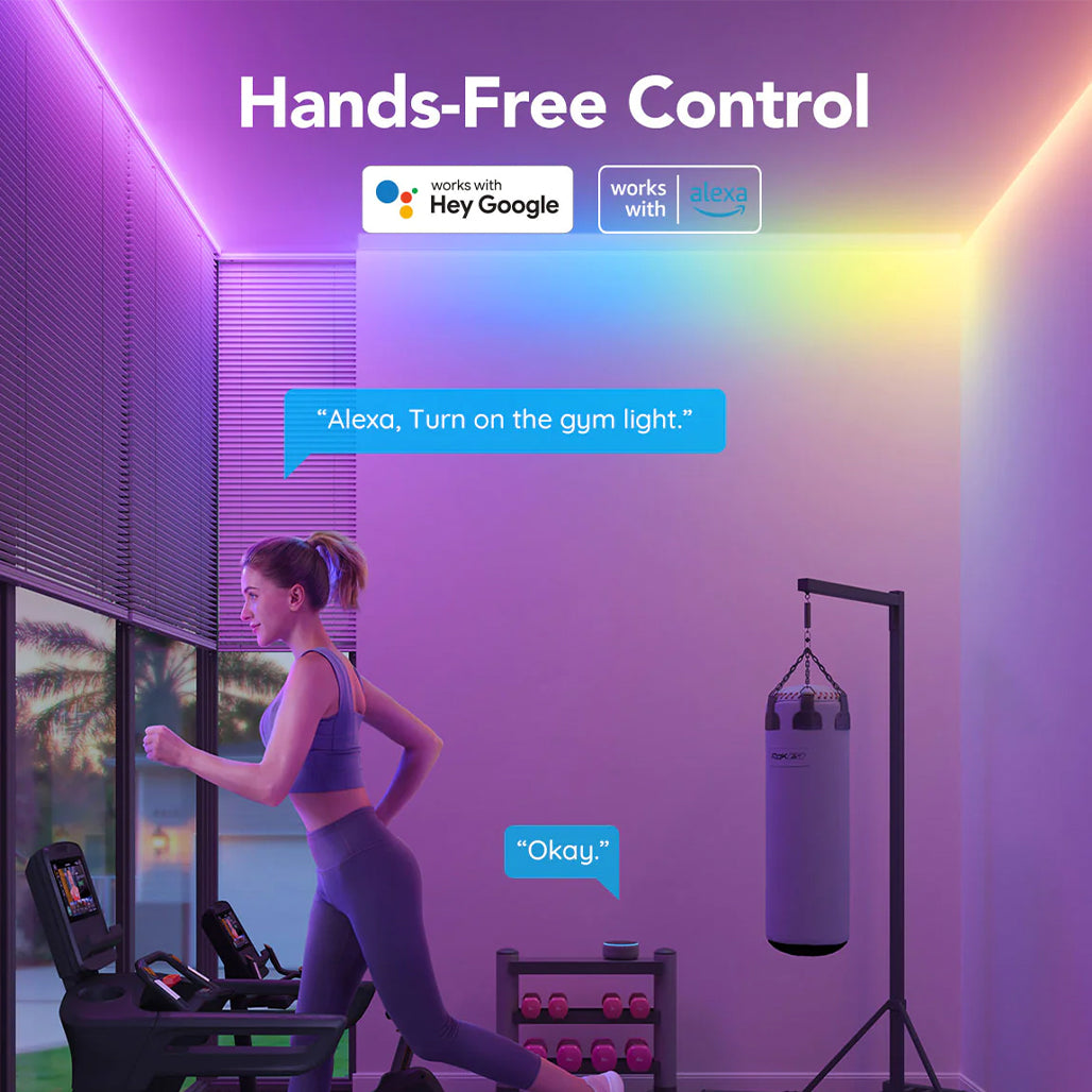 A Photo Of Govee (5m/16.5ft) LED Strip Light M1 - H61E1