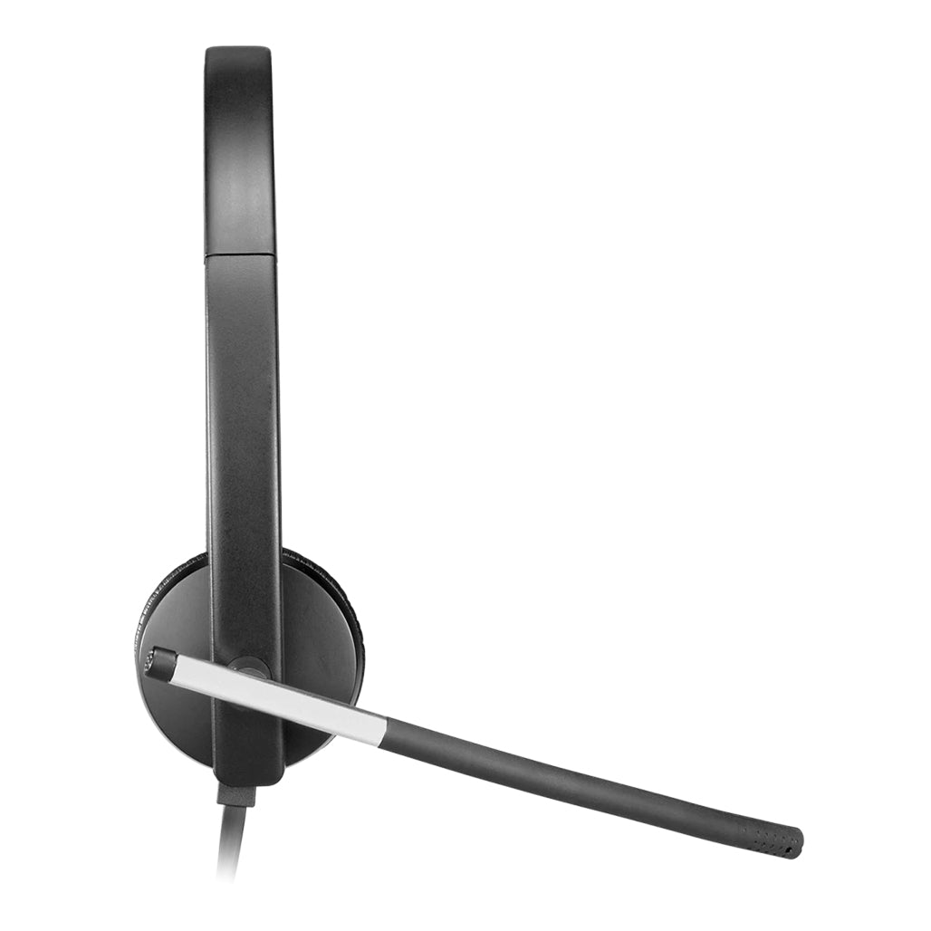 A Photo Of Logitech H650E Business Headset with Noise-Cancelling Microphone