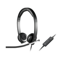 Logitech H650E Business Headset with Noise-Cancelling Microphone