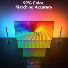 A Photo Of Govee AI Gaming Sync Box Kit – HDMI 2.0 Lighting Sync for 4K, 240Hz, Dolby Vision & Real-Time RGB Effects