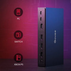 A Photo Of Govee AI Gaming Sync Box Kit – HDMI 2.0 Lighting Sync for 4K, 240Hz, Dolby Vision & Real-Time RGB Effects