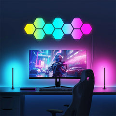 A Photo Of Govee AI Gaming Sync Box Kit – HDMI 2.0 Lighting Sync for 4K, 240Hz, Dolby Vision & Real-Time RGB Effects