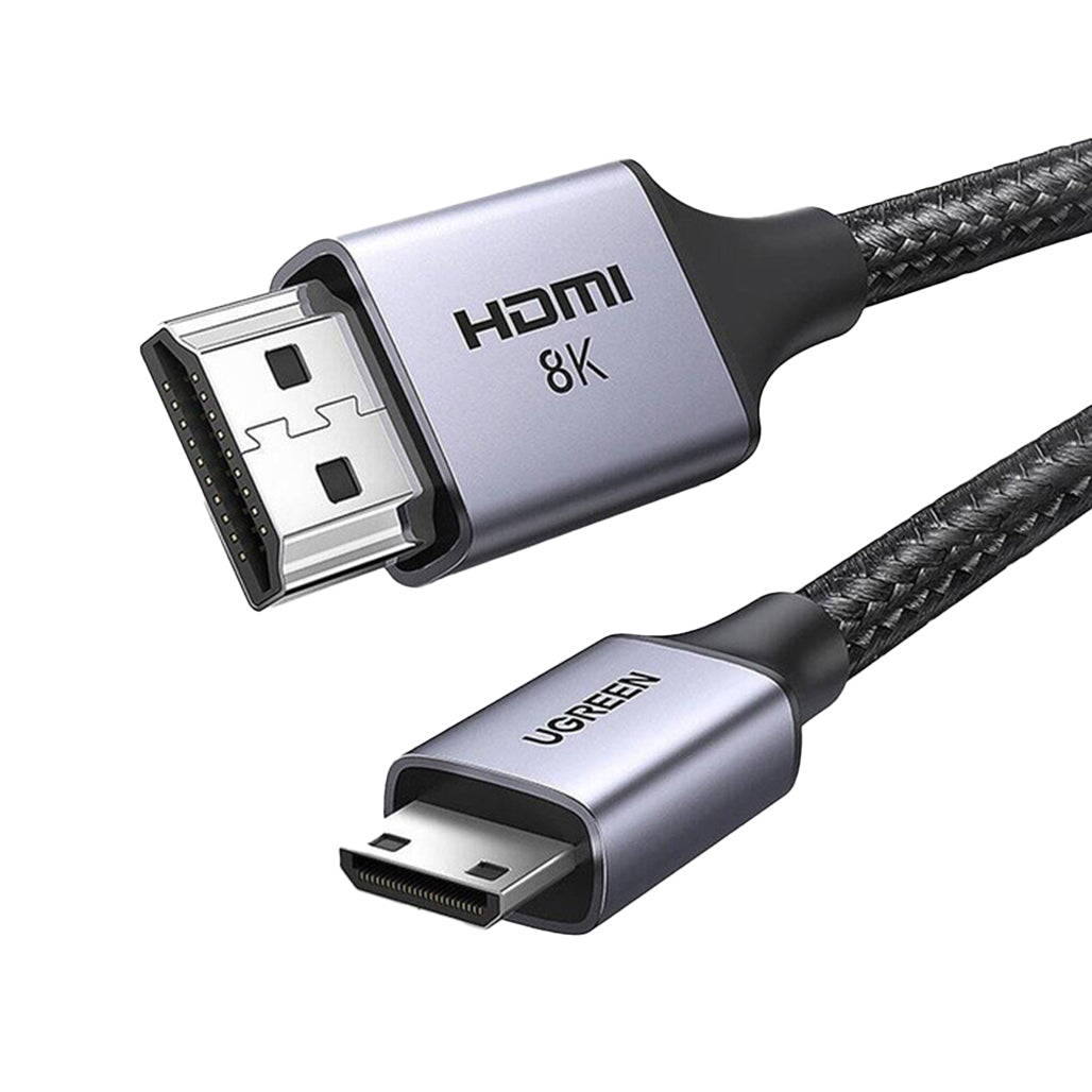 A Photo Of UGREEN Mini HDMI to HDMI Cable 8K 2m