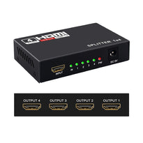 HDMI Splitter 1 in 4 Out - 4K