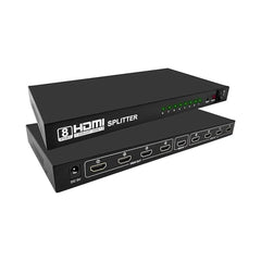 A Photo Of HDMI Splitter 1x8 - 1 in 8 Out HDMI Port, Supports 3D 4Kx2K Full HD