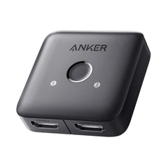 A Photo Of Anker HDMI Switch (2 In 1 Out) – 4K@60Hz HDMI Splitter, HDR, 3D, Dolby, for Laptops, PC, Xbox, PS5/PS4, and More