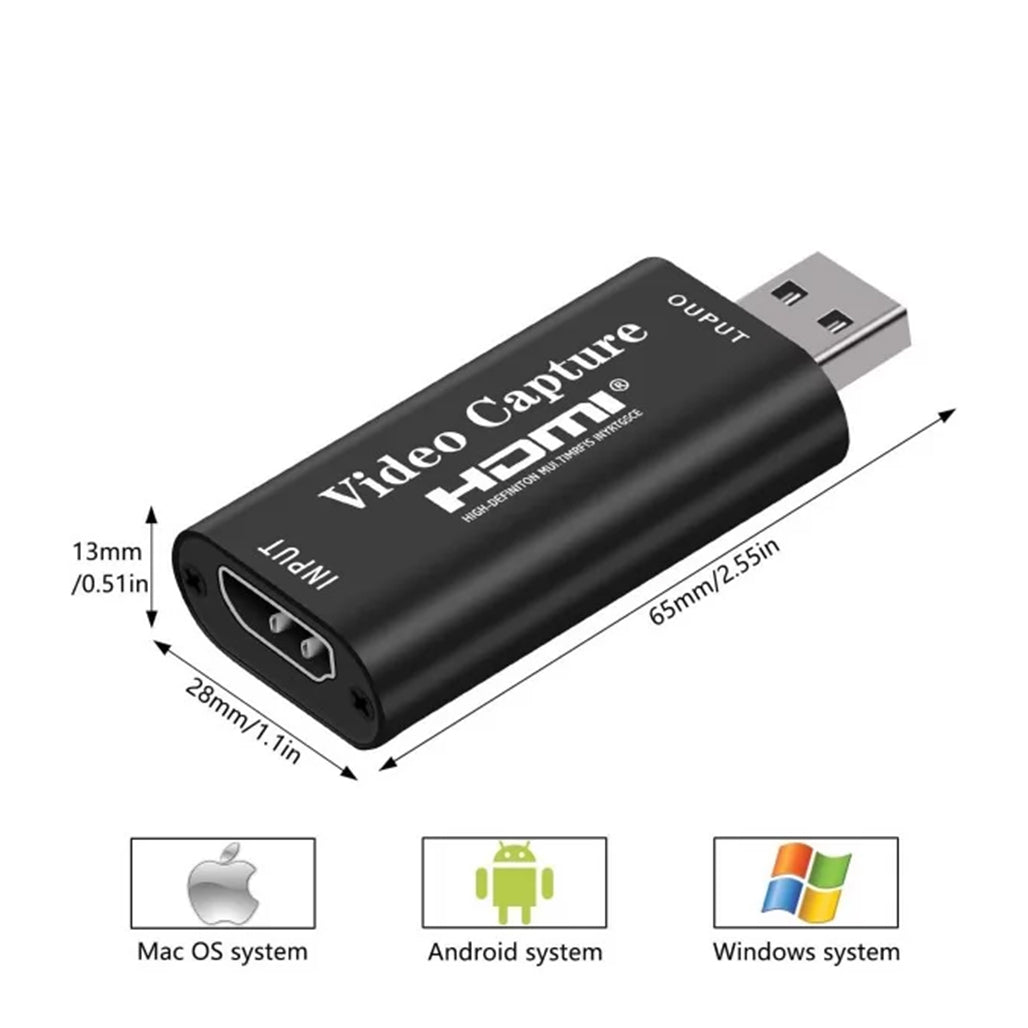 A Photo Of HDMI To USB 2.0 4K Video Capture Device