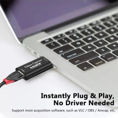 A Photo Of HDMI To USB 2.0 4K Video Capture Device