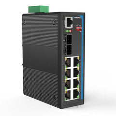 A Photo Of ROBOFIBER HGW-802SM Industrial Managed Gigabit Ethernet Switch