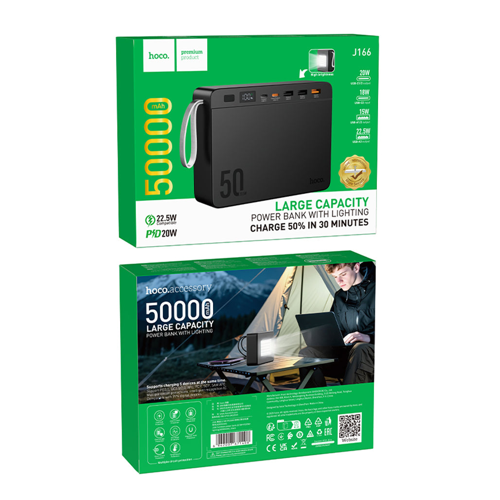 A Photo Of HOCO 50000mAh Power Bank with LED Lighting