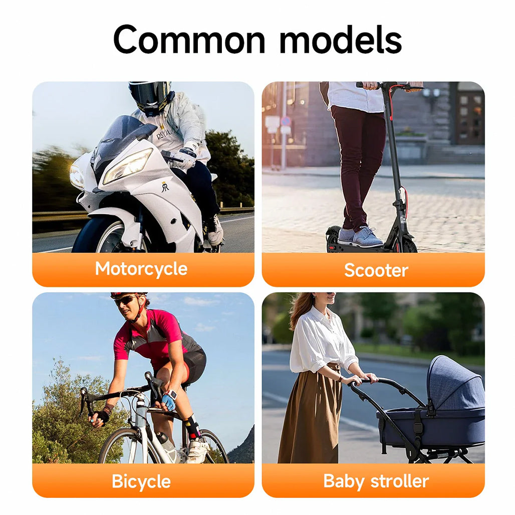 A Photo Of HOCO H95 Waterproof Bike Phone Mount – 360° Rotating Motorcycle & Bicycle Phone Holder