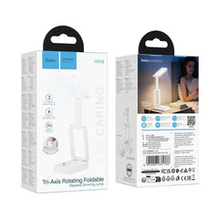 A Photo Of HOCO HX18 - Tri-Axis Rotating Foldable Rechargeable LED Desk Lamp
