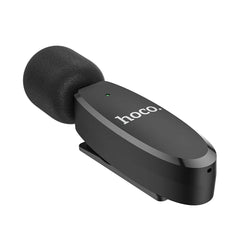 A Photo Of Hoco L15 Wireless Lavalier Microphone – For Type-C and iPhone Devices