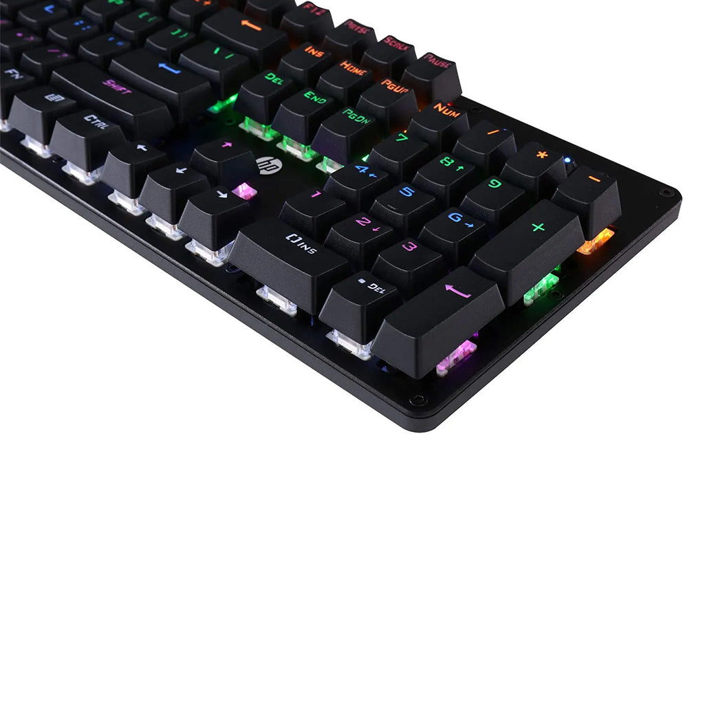 A Photo Of HP GK100F RGB Wired Mechanical Gaming Keyboard