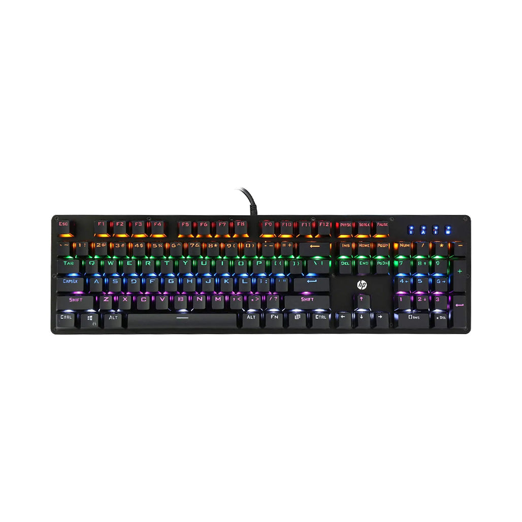 A Photo Of HP GK100F RGB Wired Mechanical Gaming Keyboard