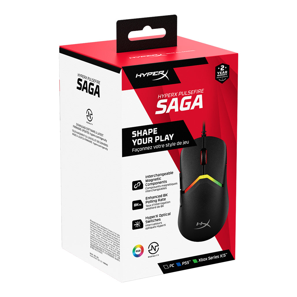 A Photo Of HyperX Pulsefire Saga Gaming Mouse