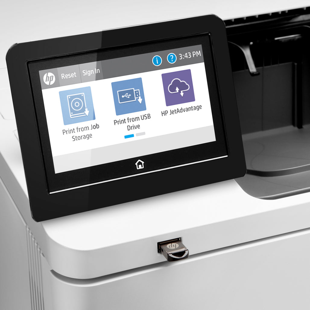 A Photo Of HP LaserJet Enterprise M611dn - Monochrome Laser Printer