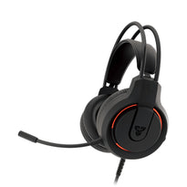 Fantech HQ53 Flash - Lightweight Gaming Headset with Red Lighting and Easy Volume Control