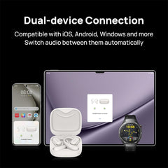 A Photo Of HUAWEI FreeArc Wireless Earbuds – Immersive Sound, Adaptive Noise Cancellation & Long Battery Life