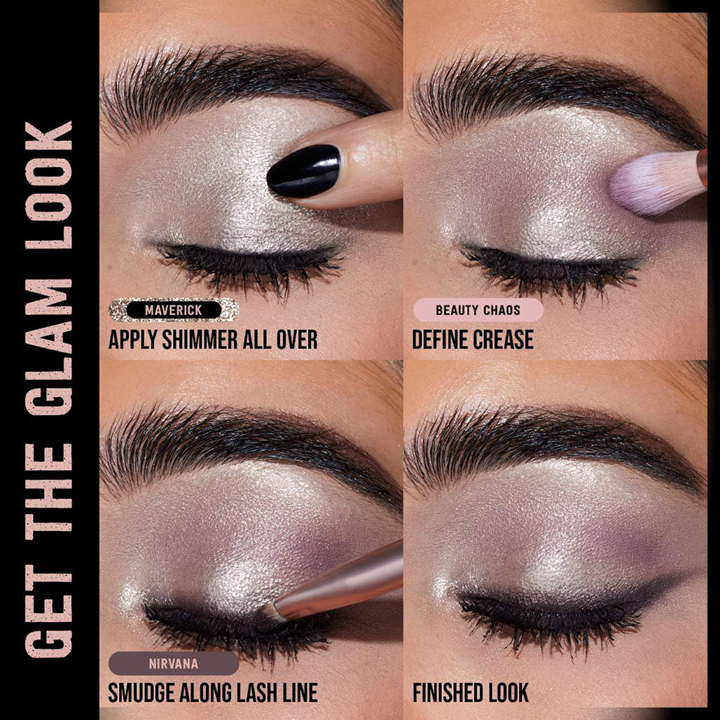 A Photo Of HUDA BEAUTY Pretty Grunge Eyeshadow Palette