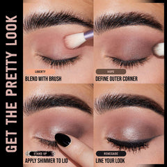 A Photo Of HUDA BEAUTY Pretty Grunge Eyeshadow Palette