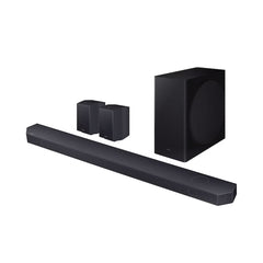 A Photo Of Samsung Q-Series Soundbar HW-Q935D 9.1.4CH with subwoofer and rear speakers (2024)